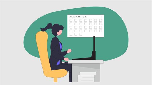 Woman making personal finance decisions.