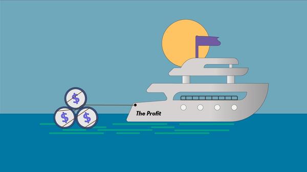 A stock portfolio displayed on a tablet screen